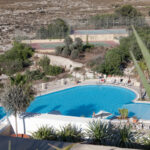 The Salini Resort's second outdoor pool and tennis courts
