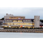 GCI school building seen from the sea