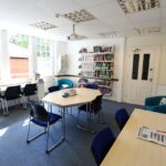 St Clare's school study area