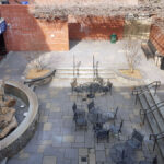 FLS International New York/St. Peter's University student courtyard