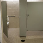 St. Peter's University student residence bathroom