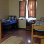 St. Peter's University student residence twin room