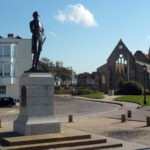 Statue of Admiral Nelson in Portsmouth