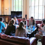 One of the student lounges at ELC Brighton