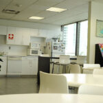 Student snack room at The Language Academy in Ft. Lauderdale
