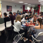 Students in the snack room at The Language Academy in Ft. Lauderdale