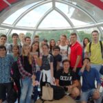 Earlscliffe students on the London Eye