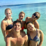 TLA students on the beach in Ft. Lauderdale (at the end of November!)