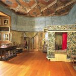 The bedchamber of Mary Queen of Scots in Edinburgh in Edinburgh