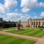 Trinity College, Great Court, Cambridge University