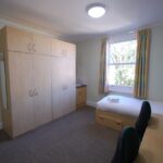 Twin room wardrobe in 177 Banbury Road student residence