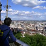 The view from the John Cabot Tower in Bristol