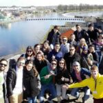 Studenti della CES Dublino in vista ad Athlone