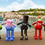 Wallace and Gromit on the Bristol Harborside