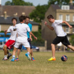 Football in the park