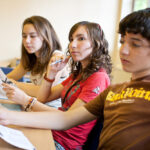 Sir Michael students in class at Studio Cambridge