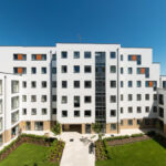 Dorchester House courtyard