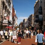 Shopping in Grafton Street, Dublin, Ireland