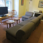 A student lounge in one of the student residences