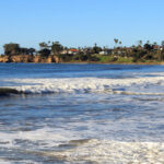 The beach in Santa Barbara