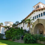 The Santa Barbara courthouse