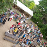 The garden behind Studio Cambridge