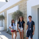 Outside the classrooms of the Salini Resort