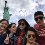 FLS New York students visit the Statue of Liberty