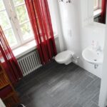Bathroom of the GLS campus studio apartments
