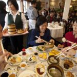 Eating Dim Sum in Chinatown, San Francisco