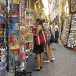 A shop in the center of Montpellier