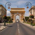 The Arc de Triomphe in Montpellier