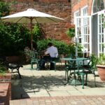 Kingsway school patio