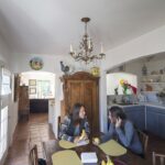 The dining room of an ELC Santa Barbara host family