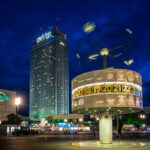 The world clock in Berlin's Alexanderplatz