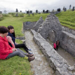 A cemetery on the Aran Islands