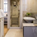 Bathroom in the Hotel Oderberger on the GLS Campus
