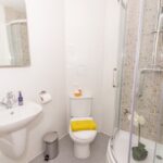 Bathroom in the Waterside Court student residence