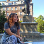 An FLS student relaxes in Boston Commons