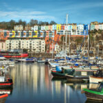 Hotwell's Houses overlooking the Bristol Marina