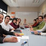 A classroom at CES Dublin