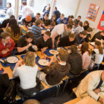 The cafeteria at Studio Cambridge
