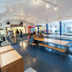 The cafeteria at Studio Cambridge