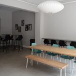 Common area of the Monroe student residence, San Francisco