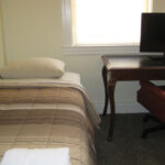 Single room in the Sheldon hotel, San Francisco