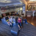 Reception area of USA Student Residence, San Francisco