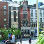 Dame Street from Centre Bank