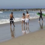 ELC Los Angeles students at Venice Beach