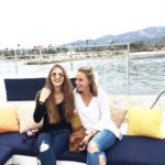 ELC Santa Barbara students on a boat
