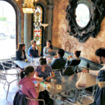 The eating area at ELC Brighton